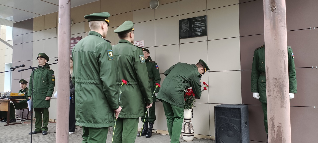 26 апреля в Первомайском филиале прошёл митинг в память о выпускнике школы Чернове Владиславе.