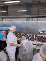 Учащиеся Покрово - Марфинского филиала посетили с экскурсией зефирное предприятие "Пирожникофф" г. Тамбова.